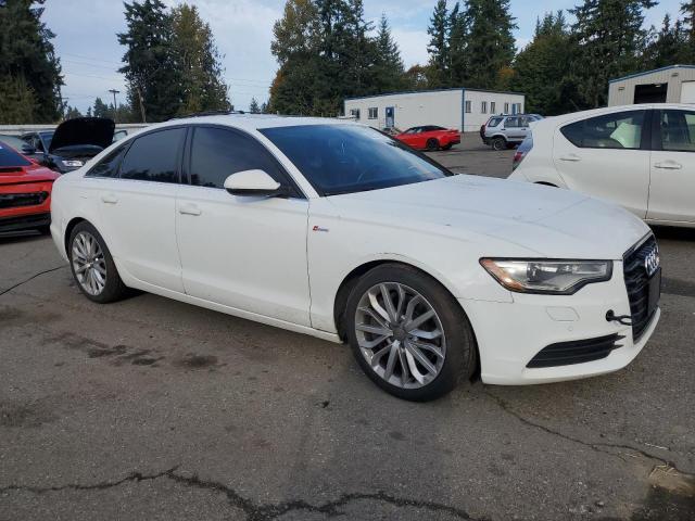 WAUGGBFC9CN042467 - 2012 AUDI A6 PREMIUM PLUS WHITE photo 4