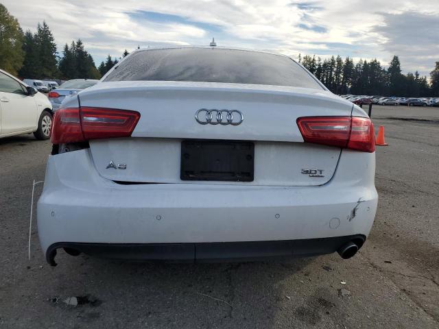 WAUGGBFC9CN042467 - 2012 AUDI A6 PREMIUM PLUS WHITE photo 6