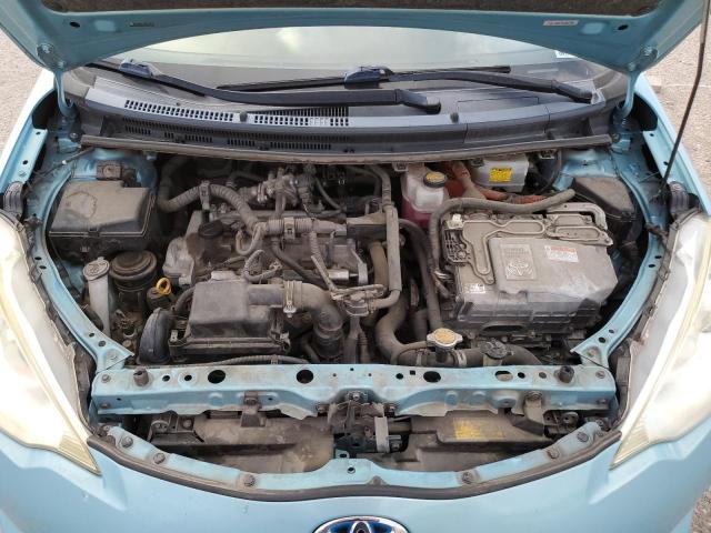 JTDKDTB34D1049742 - 2013 TOYOTA PRIUS C 蓝色 照片 11