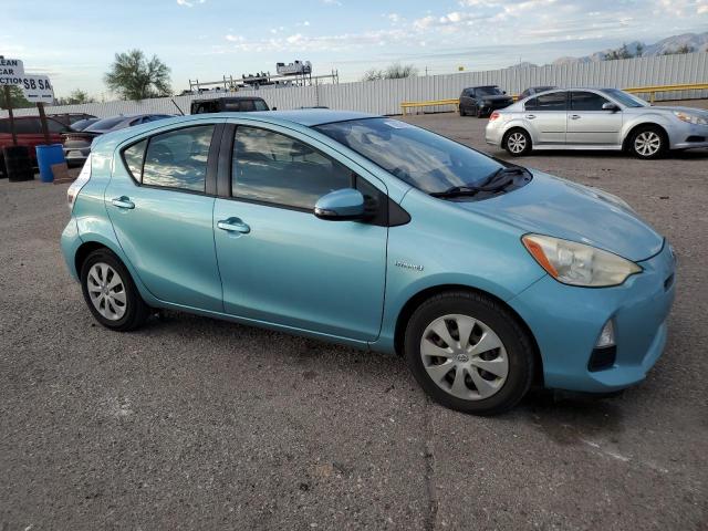 JTDKDTB34D1049742 - 2013 TOYOTA PRIUS C 蓝色 照片 4