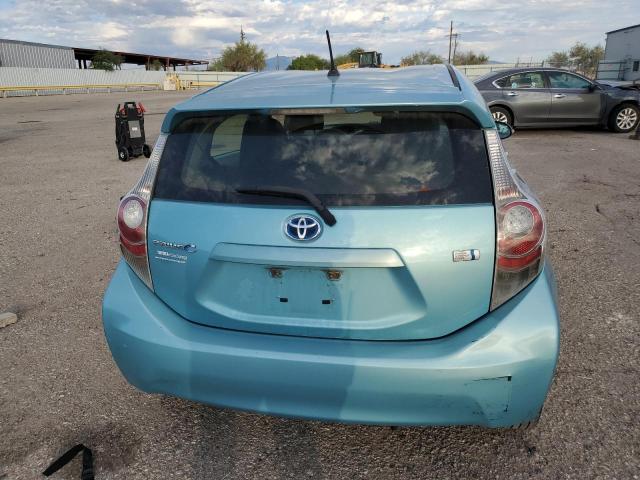 JTDKDTB34D1049742 - 2013 TOYOTA PRIUS C 蓝色 照片 6