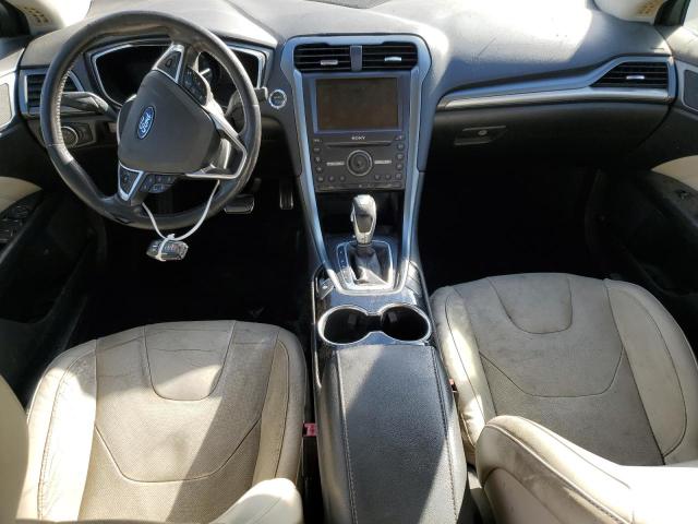 3FA6P0SU8GR194539 - 2016 FORD FUSION TITANIUM PHEV BLUE photo 8