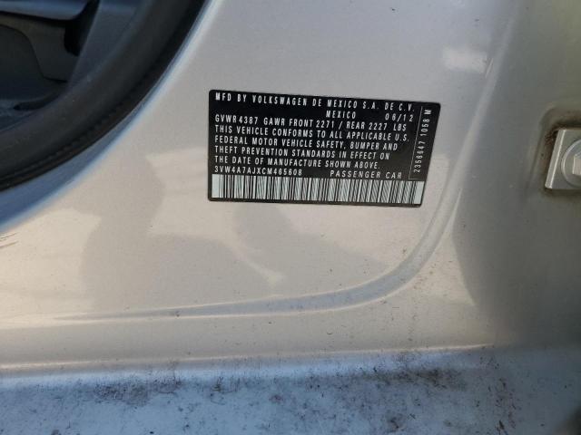 3VW4A7AJXCM465608 - 2012 VOLKSWAGEN JETTA GLI Boz foto 12