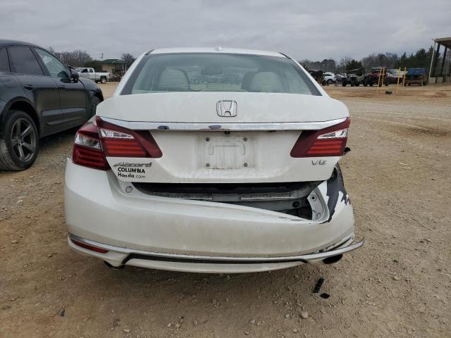 1HGCR3F82GA024775 - 2016 HONDA ACCORD EXL WHITE photo 6