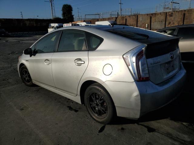JTDKN3DU0C5524507 - 2012 TOYOTA PRIUS SILVER photo 2