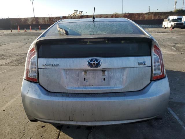 JTDKN3DU0C5524507 - 2012 TOYOTA PRIUS SILVER photo 6