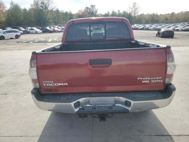 5TEJU4GN2AZ691261 - 2010 TOYOTA TACOMA DOUBLE CAB PRERUNNER RED photo 6