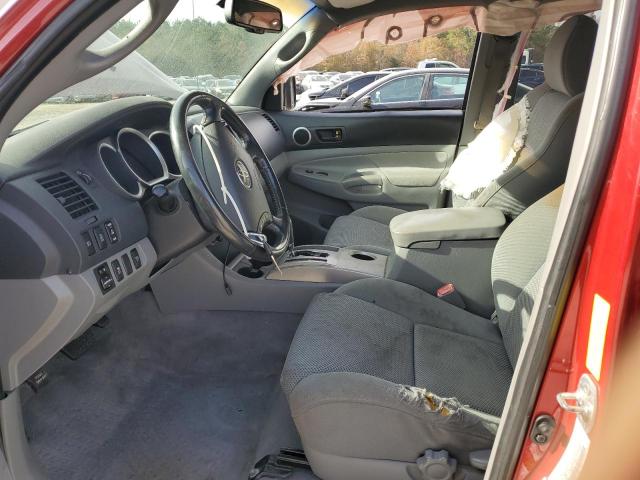 5TEJU4GN2AZ691261 - 2010 TOYOTA TACOMA DOUBLE CAB PRERUNNER RED photo 7