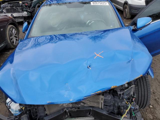 KMHD04LB7JU612322 - 2018 HYUNDAI ELANTRA SPORT BLUE photo 11