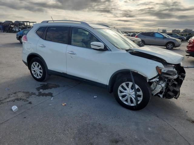 KNMAT2MT4GP723802 - 2016 NISSAN ROGUE S WHITE photo 4