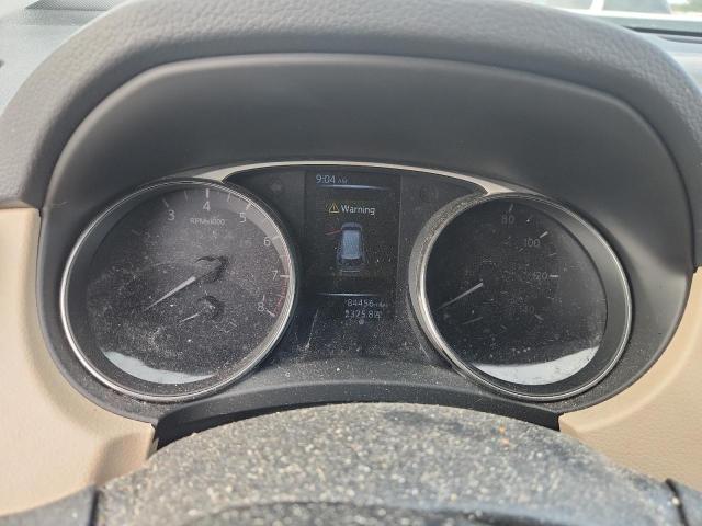 KNMAT2MT4GP723802 - 2016 NISSAN ROGUE S WHITE photo 9