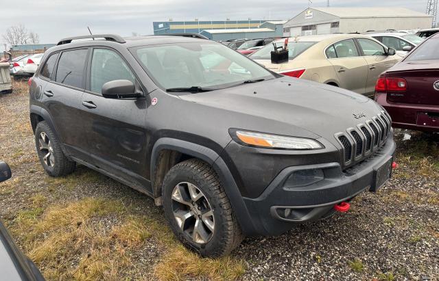 1C4PJMBS9EW236989 - 2014 JEEP CHEROKEE TRAILHAWK Boz foto 1