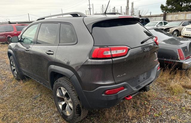 1C4PJMBS9EW236989 - 2014 JEEP CHEROKEE TRAILHAWK Boz foto 3