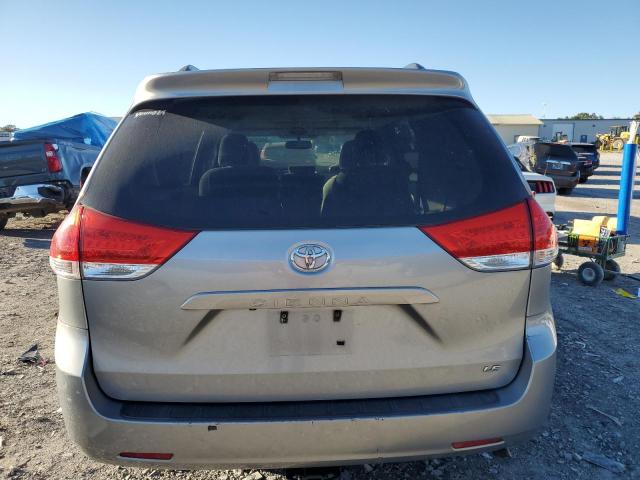 5TDKK3DC7DS335204 - 2013 TOYOTA SIENNA LE SILVER photo 6