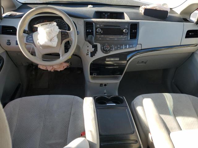 5TDKK3DC7DS335204 - 2013 TOYOTA SIENNA LE SILVER photo 8