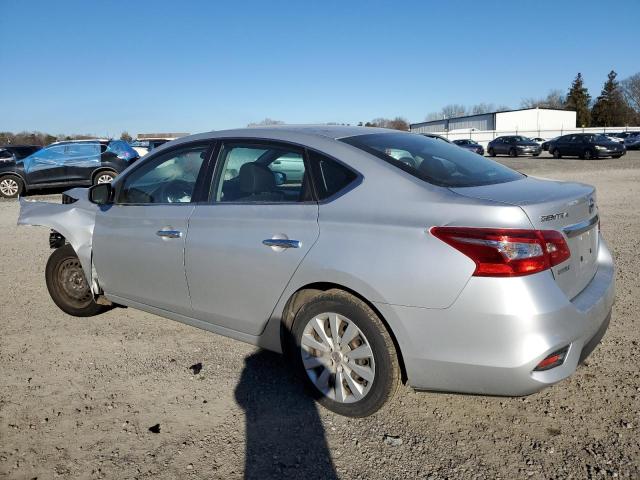 3N1AB7AP9GY309665 - 2016 NISSAN SENTRA S SILVER photo 2