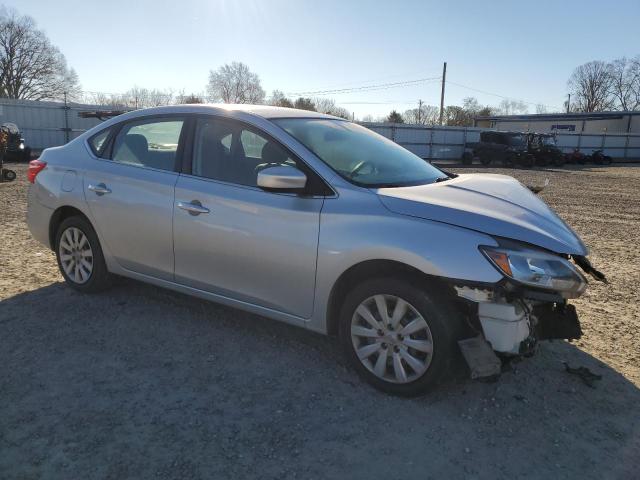 3N1AB7AP9GY309665 - 2016 NISSAN SENTRA S SILVER photo 4