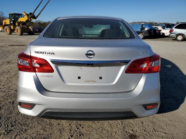 3N1AB7AP9GY309665 - 2016 NISSAN SENTRA S SILVER photo 6