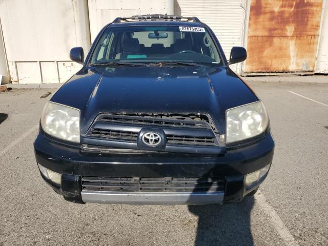 JTEZU14R940023739 - 2004 TOYOTA 4RUNNER SR5 BLACK photo 5