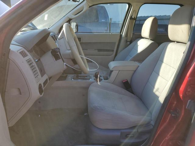 1FMCU0D79BKA66168 - 2011 FORD ESCAPE XLT წითელი ფოტო 7