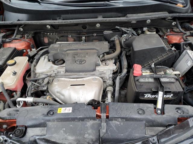 2T3JFREV6GW529521 - 2016 TOYOTA RAV4 SE 橙色 照片 12