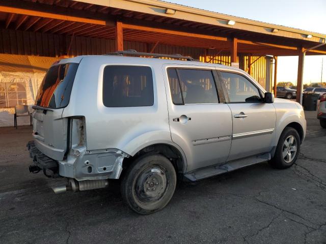 5FNYF4H5XBB080274 - 2011 HONDA PILOT EXL فضي صورة 3
