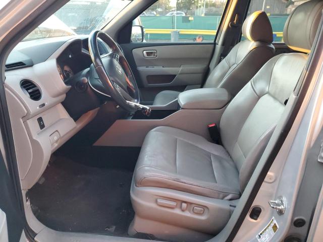 5FNYF4H5XBB080274 - 2011 HONDA PILOT EXL فضي صورة 7