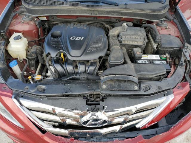 5NPEC4AC2BH158195 - 2011 HYUNDAI SONATA SE BURGUNDY photo 11