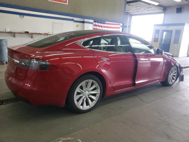 5YJSA1E2XHF194717 - 2017 TESLA MODEL S Կարմիր լուսանկար 3