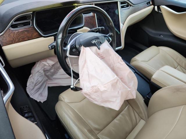 5YJSA1E2XHF194717 - 2017 TESLA MODEL S Կարմիր լուսանկար 8