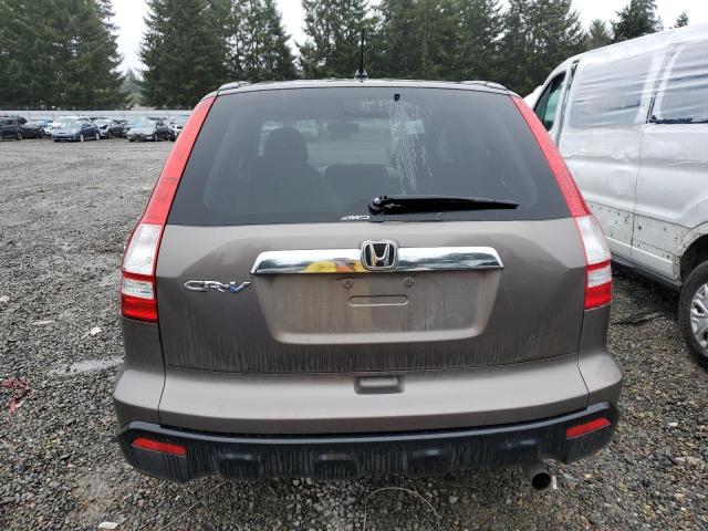 5J6RE48589L045872 - 2009 HONDA CR-V EX GRAY photo 6