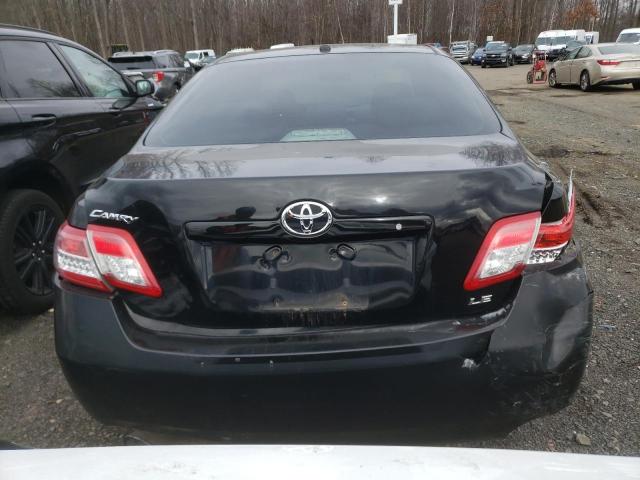 4T1BF3EK7BU680585 - 2011 TOYOTA CAMRY BASE BLACK photo 6