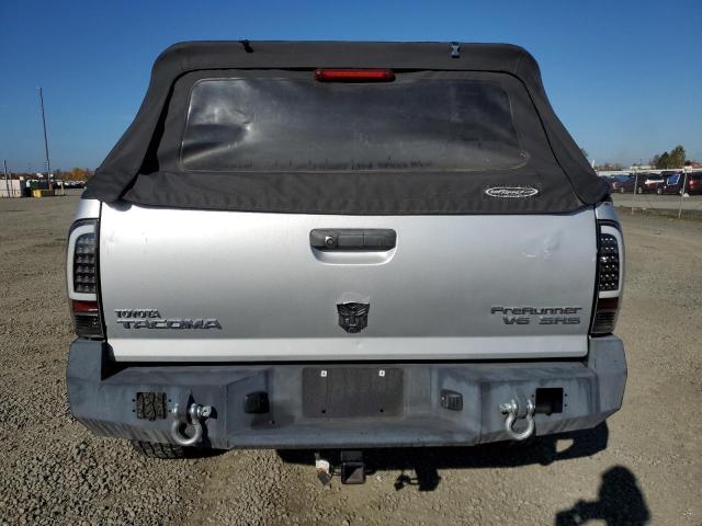 5TEJU62N76Z190098 - 2006 TOYOTA TACOMA DOUBLE CAB PRERUNNER SILVER photo 6