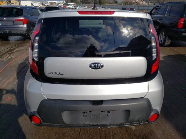 KNDJN2A20G7825233 - 2016 KIA SOUL SILVER photo 6