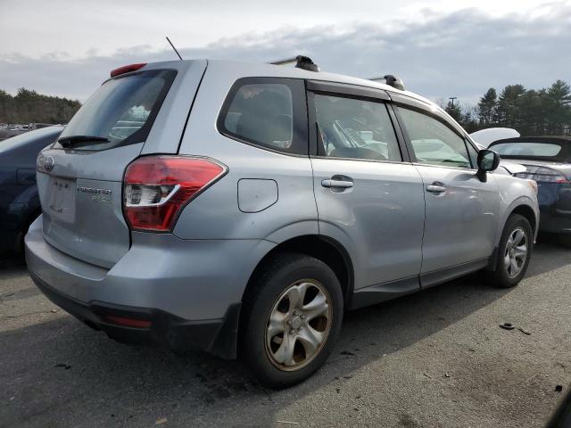 JF2SJAAC8EH473501 - 2014 SUBARU FORESTER 2.5I SILVER photo 3