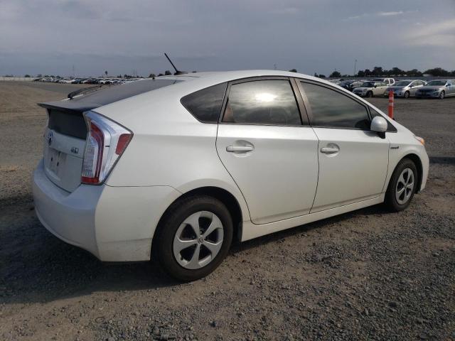 JTDKN3DU3F0445804 - 2015 TOYOTA PRIUS WHITE photo 3