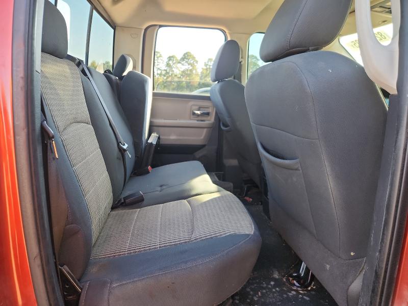 1D3HV18TX9S805599 - 2009 DODGE RAM 1500 ORANGE photo 10