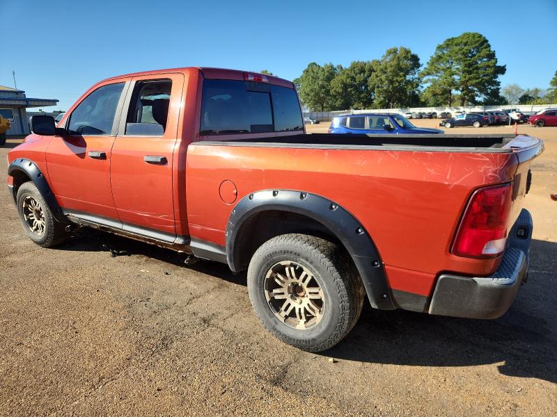1D3HV18TX9S805599 - 2009 DODGE RAM 1500 ORANGE photo 2