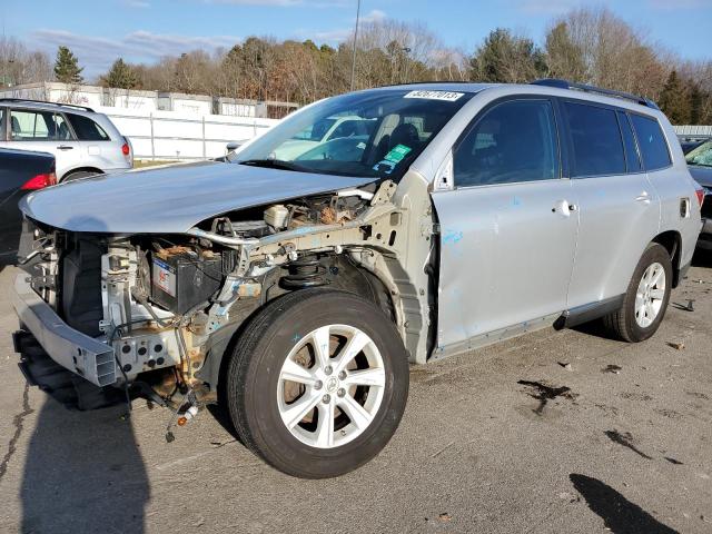 5TDBK3EH7CS123945 - 2012 TOYOTA HIGHLANDER BASE SILVER photo 1