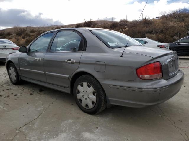 KMHWF25H73A772783 - 2003 HYUNDAI SONATA GL GRAY photo 2