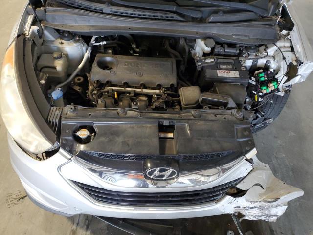 KM8JU3AC8CU524122 - 2012 HYUNDAI TUCSON GLS SILVER photo 12