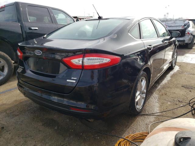 3FA6P0HD1GR299026 - 2016 FORD FUSION SE BLACK photo 3