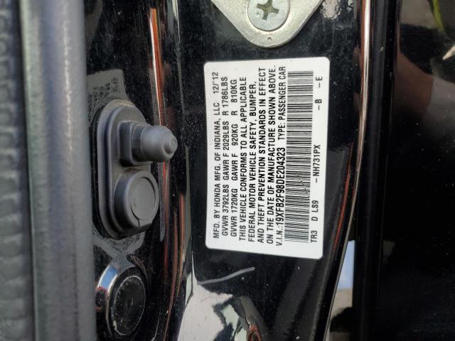 19XFB2F98DE204323 - 2013 HONDA CIVIC EXL Qara foto 12