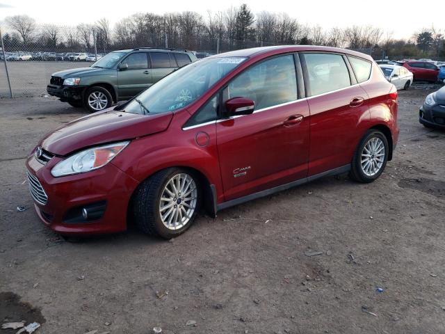 1FADP5CU8GL119986 - 2016 FORD C-MAX PREMIUM SEL RED photo 1