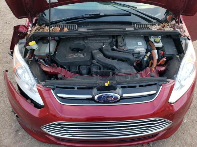 1FADP5CU8GL119986 - 2016 FORD C-MAX PREMIUM SEL RED photo 11