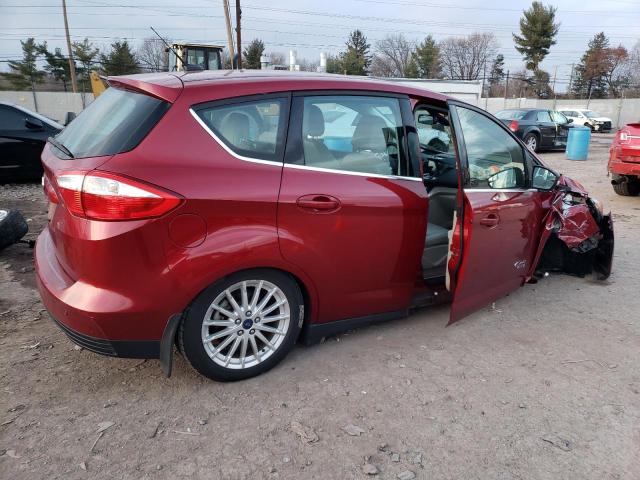 1FADP5CU8GL119986 - 2016 FORD C-MAX PREMIUM SEL RED photo 3