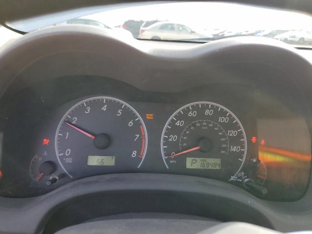 1NXBU4EE7AZ248910 - 2010 TOYOTA COROLLA BASE Srebrny zdjęcie 9