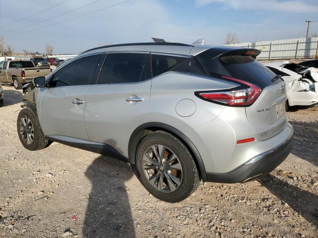 5N1AZ2MG9HN101044 - 2017 NISSAN MURANO S SILVER photo 2