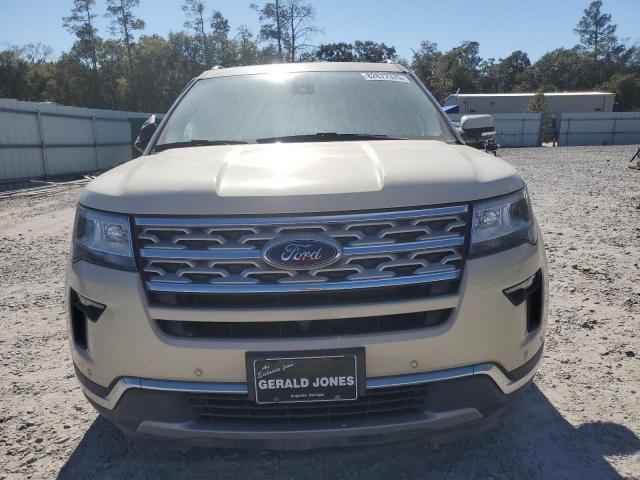1FM5K7F86JGB74360 - 2018 FORD EXPLORER LIMITED CREAM photo 5