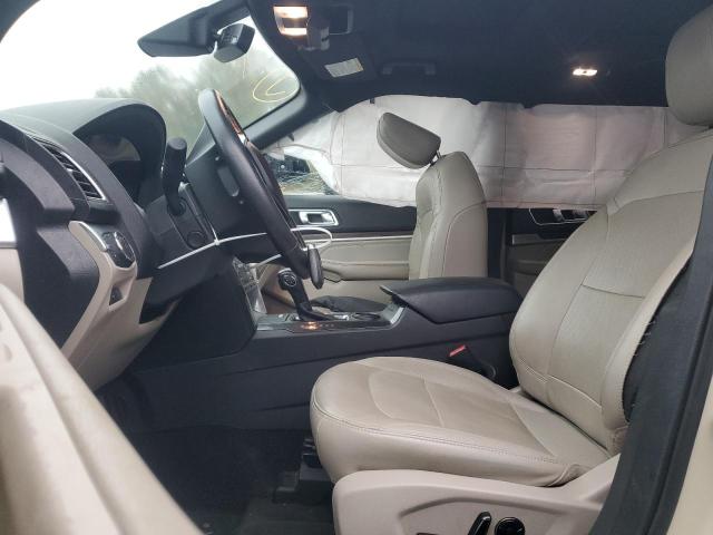 1FM5K7F86JGB74360 - 2018 FORD EXPLORER LIMITED CREAM photo 7